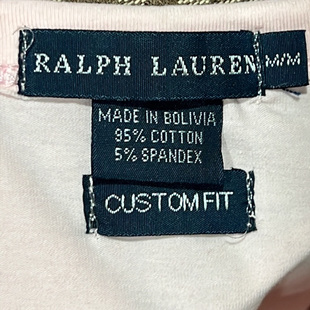 Ralph Lauren vintage custom fit, shirt w/emblem. Size M. - Picture 4 of 4